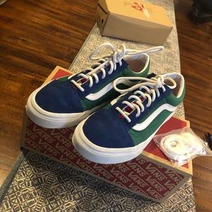 Vans yacht club blue/green